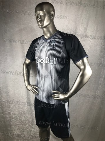 Uniforme Soccer Real Sociedad Visita 2019-20 Negro/Blanco